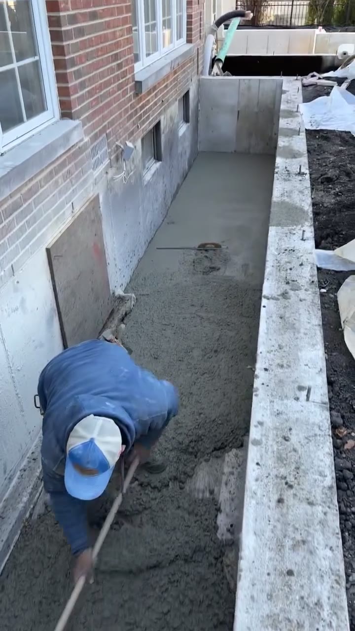 Footings going in for a room addition