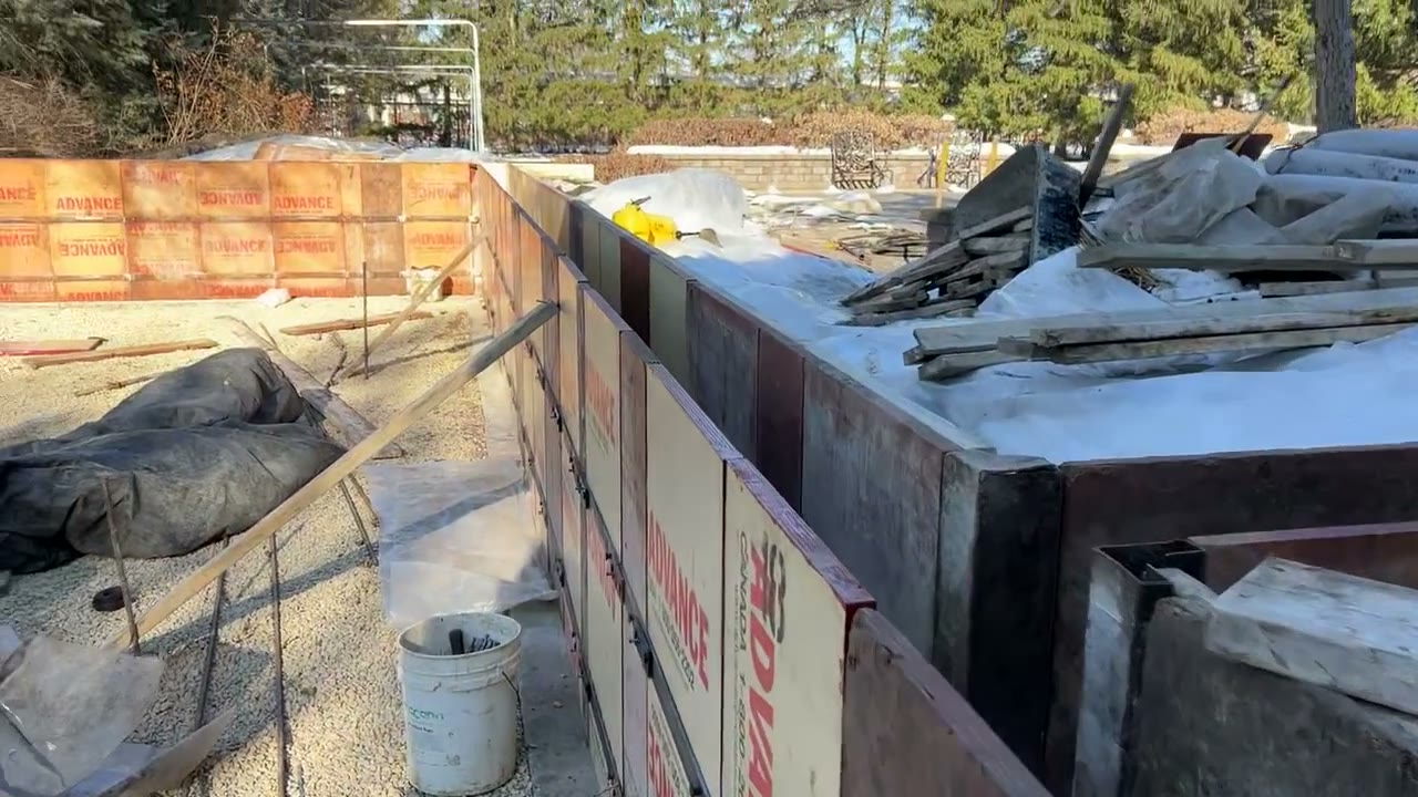 Room-addition jobsite underway in DuPage County